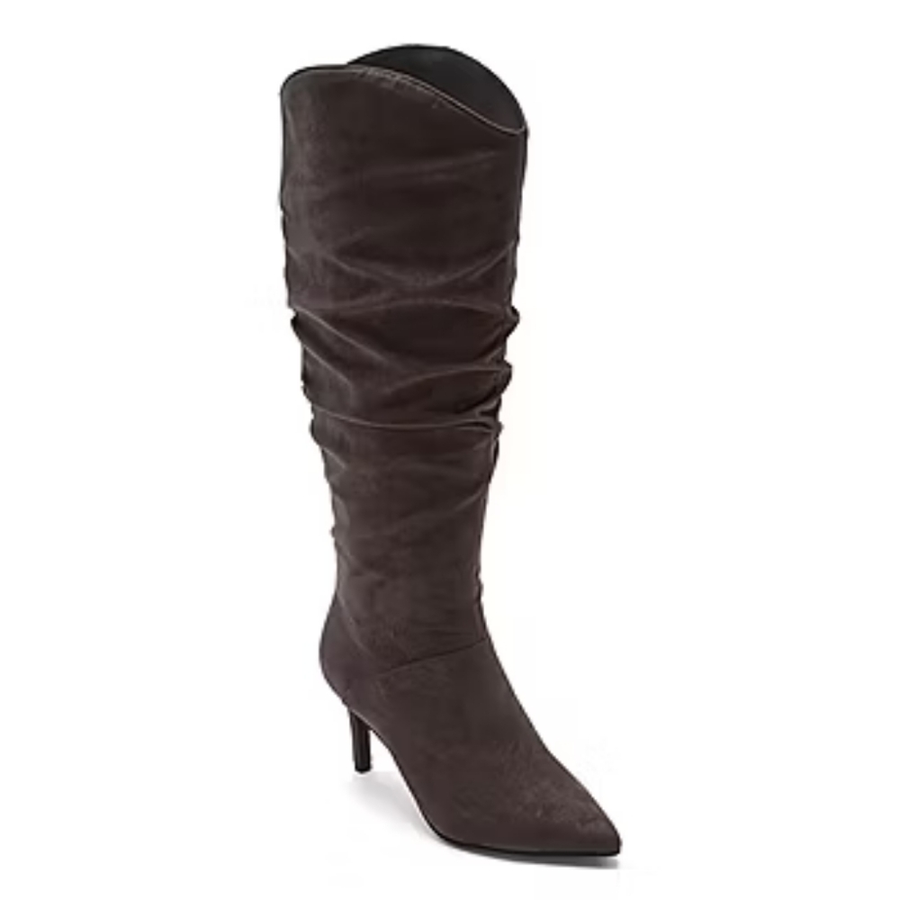 Worthington Womens Donley Stiletto Heel Dress Boots